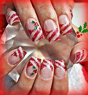 Acrylic:um66km109vq= christmas nails