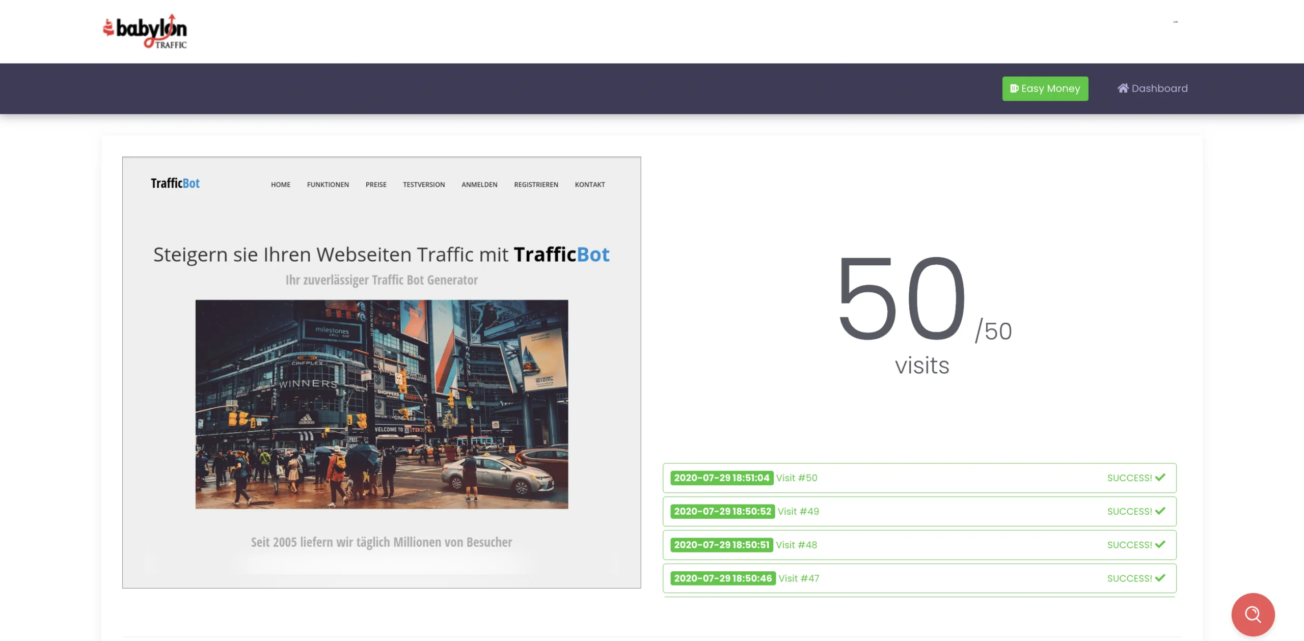 BabylonTraffic vs ClickSEO.io